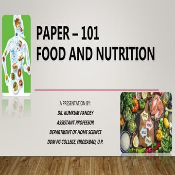 Concept of nutrition, Food, nutrition, malnutrition and balanced diet