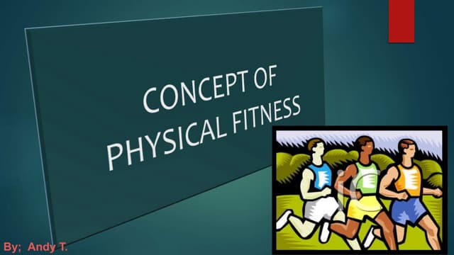 Continuous Nature Of The Physical Fitness Concept CONCEPT OF PHYSICAL FITNESS | PPT