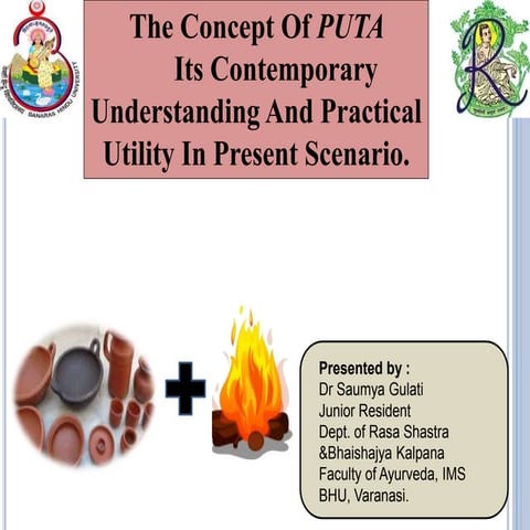 Concept of puta in rasa classics and its practical utility in present scenario