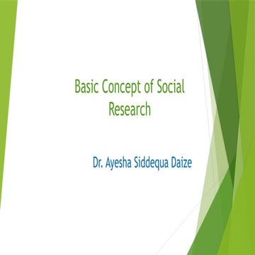 concept of social research.pptx basic of social research