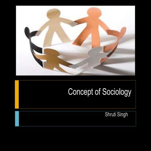 Concept of sociology