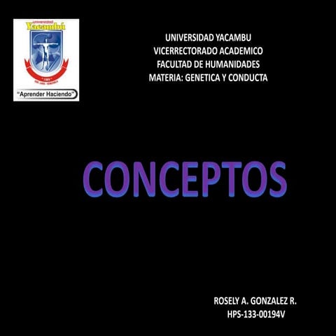 Conceptos