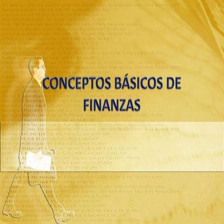 Conceptos Básicos De Finanzas