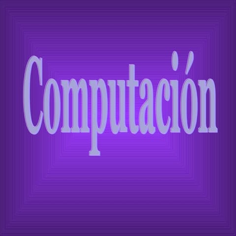 Conceptos De Computación 7mo grado | PPT