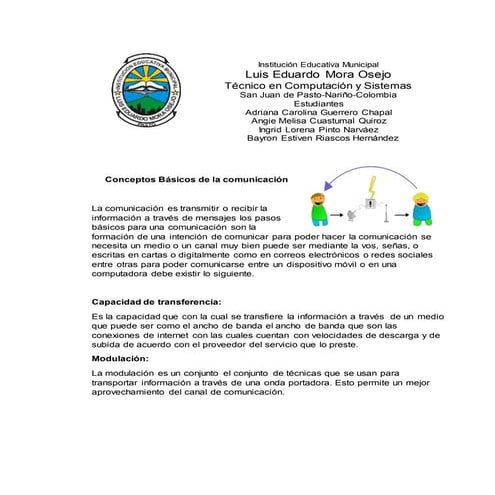 Conceptos baicos de la comunicacion hoi