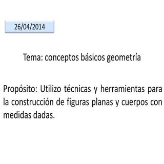 Conceptos basicos de geometria con ...