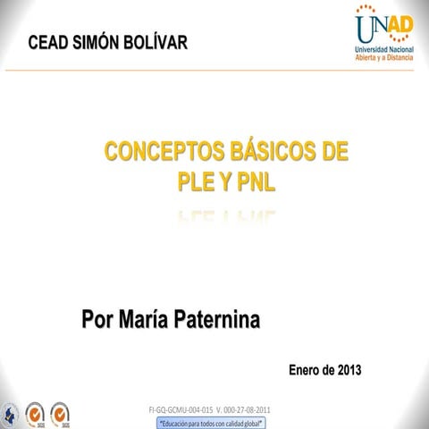 Tutorial como crear mi PLE | PPT