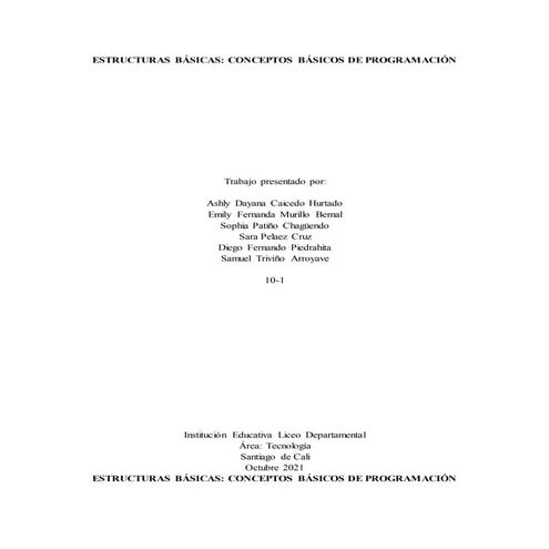 Conceptos basicos de programacion