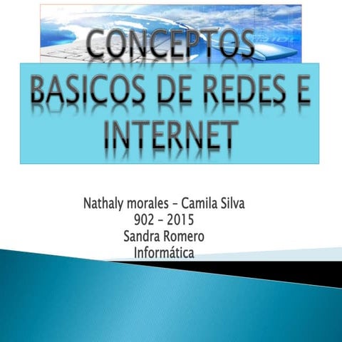 Conceptos de redes e internet | PPTX