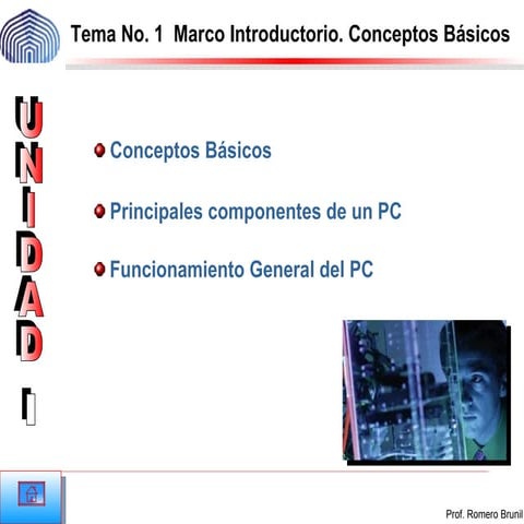Conceptos basicos de una computadora