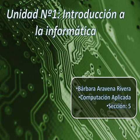 Fundamentos basicos de informatica | PPTX