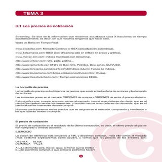 Conceptos básicos bolsa