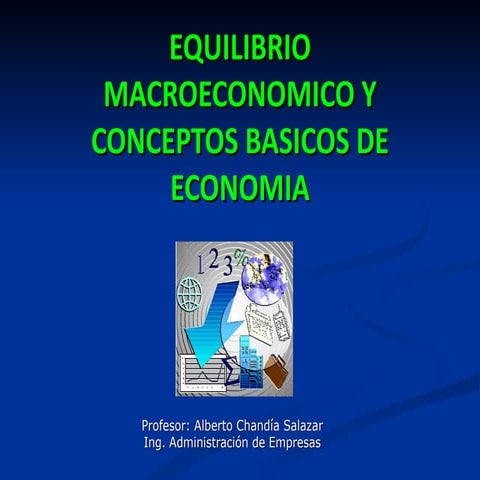 Conceptos básicos de economía