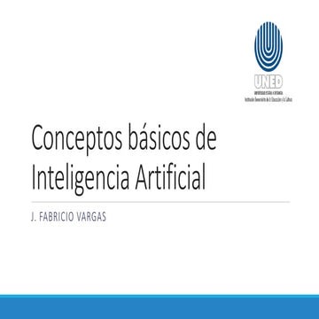 Conceptos básicos de inteligencia artificial