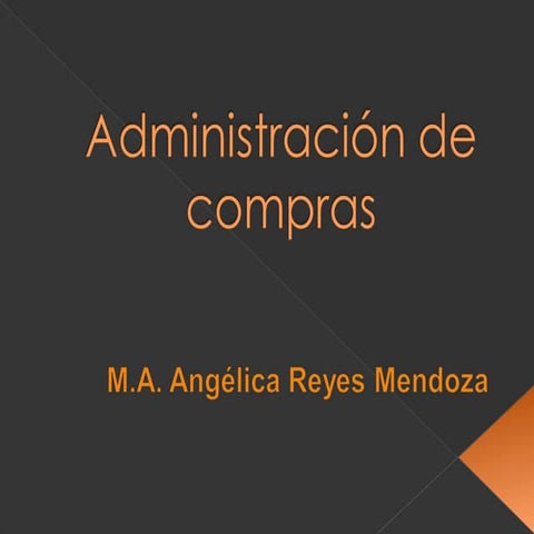 Conceptos básicos de la  función de compras