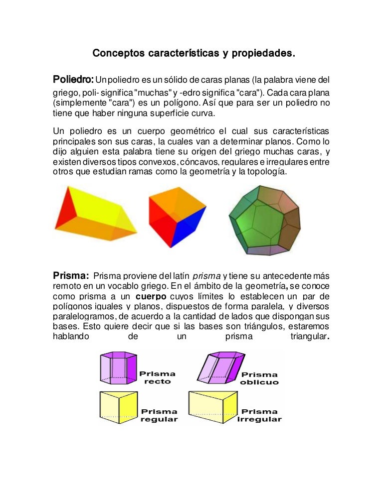 Caracteristicas Principales De Los Prismas rowrich Caracteristicas Principales De Los Prismas rowrich