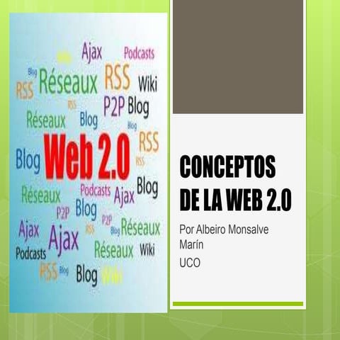 Conceptos de la web 2.0 Albeiro