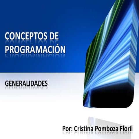 Conceptos de programacion