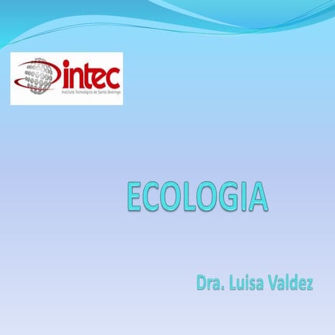 Conceptos ecológicos