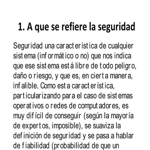 Conceptos fndamentales de seguridad