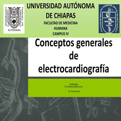 Conceptos generales de electrocardiografía