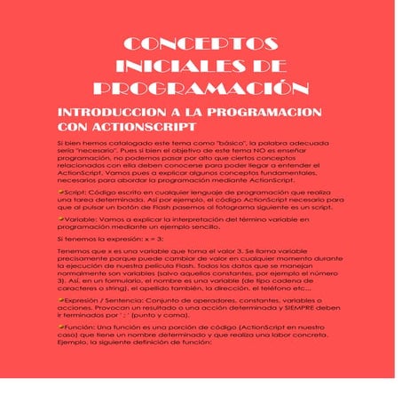 Conceptos iniciales de programación 4.2