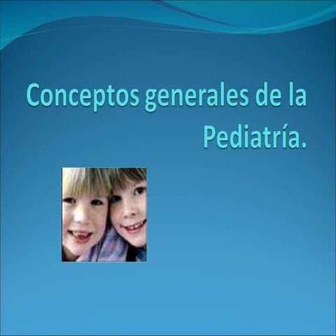 Conceptos pediatria.