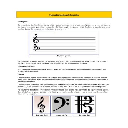 La escala musical ascendente y descendente | PPTX
