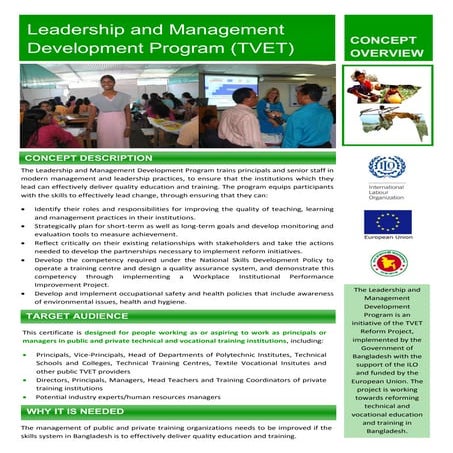 Concept overview 3   leadership and management development program (tvet) (en...