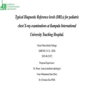 Concept presentation1 Diagnostic Reference levels (DRLs) for pediatric.pptx