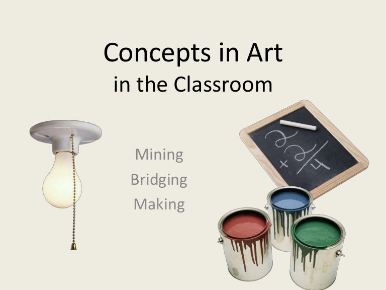 Concepts in art