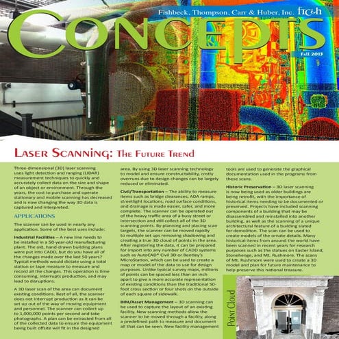 Exploring the Future: 3D Laser Scanning for Architectural Surveys | PPTX