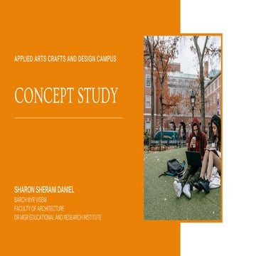 CAMPUS DESIGN - CONCEPT STUDY