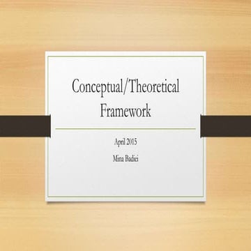 Conceptual Framework