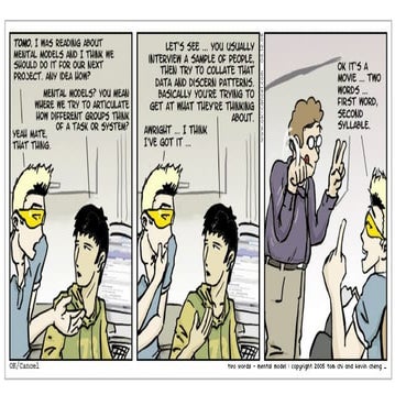 Mental Models and Concept Models