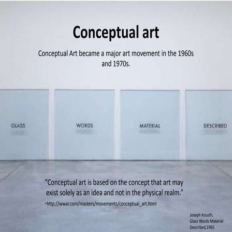 Conceptual Art