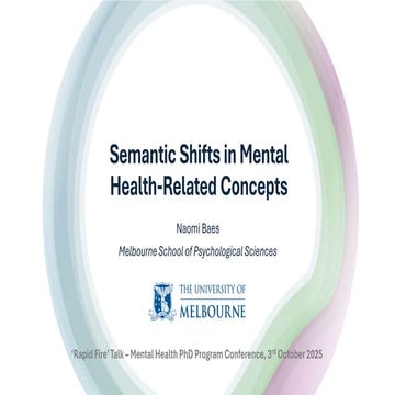 Semantic Shifts in Mental Health-Related Concepts