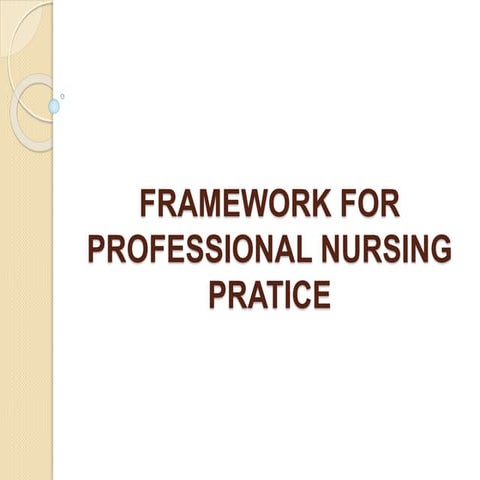 Conceptual framework