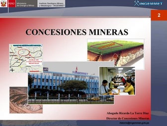 Concesiones Mineras