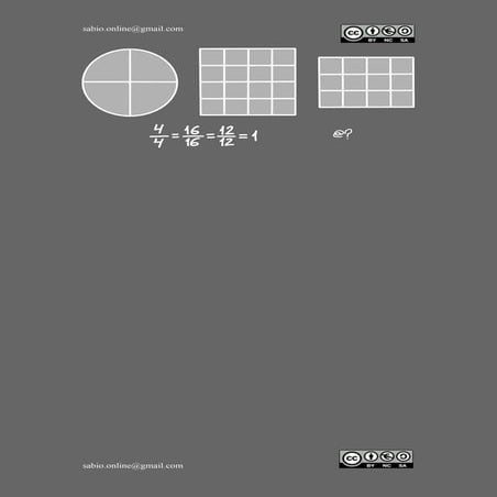 Concepto de fracción