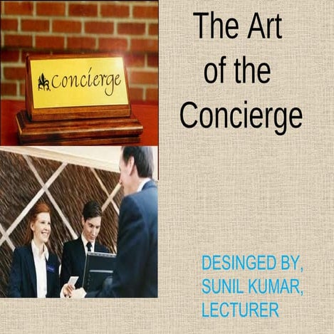Concierge functions