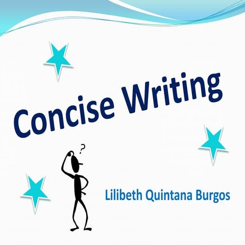 Concise writing
