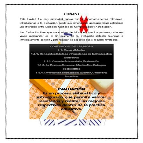 Conclusión Unidad I