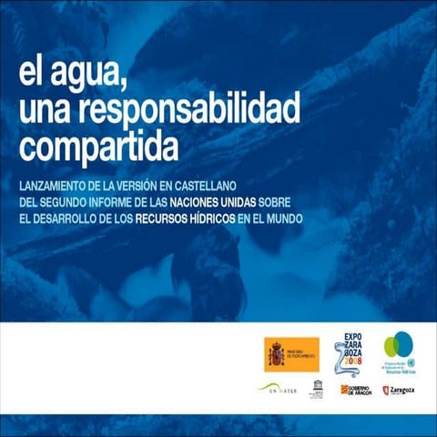 Conclusiones de las Jornadas Internacionales de la Unesco sobre el agua en el...