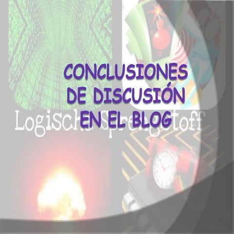 Conclusiones de discusión en el blogpdf