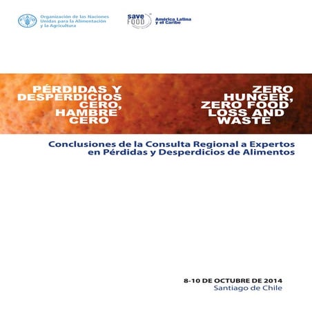 Conclusiones de la Consulta Regional a Expertos en Pérdidas y Desperdicios de...