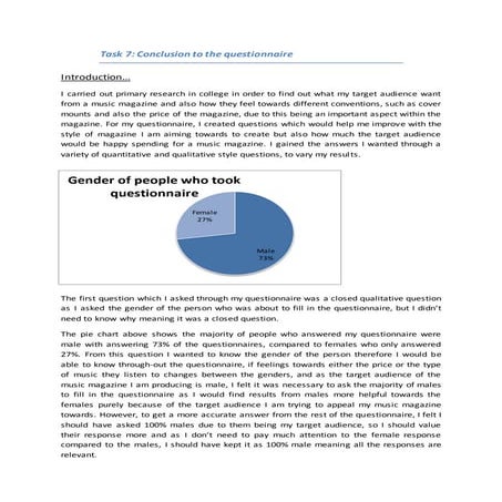 Conclusion questionnaire task 7 | DOCX