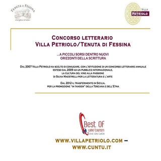 Concorso villa petriolo tenuta di f...
