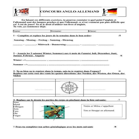 concours anglo-allemand