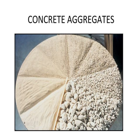 Concrete aggregates 2